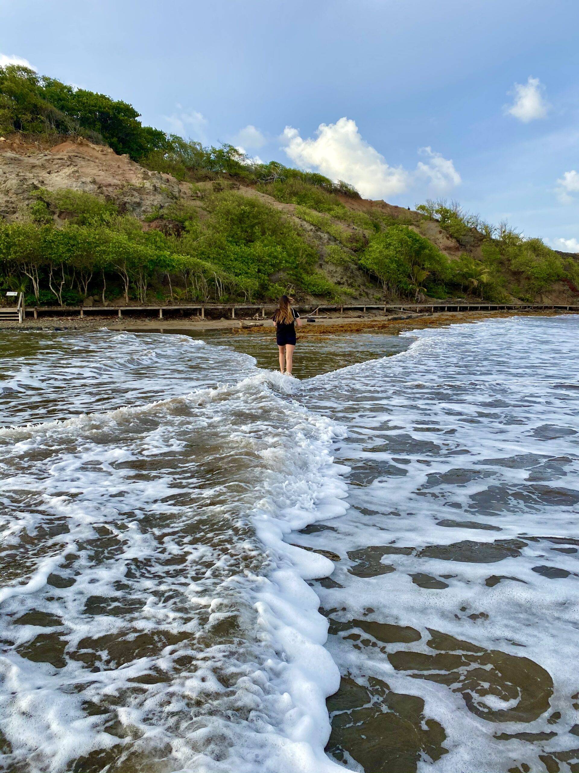 Tombolo of Sainte Marie in Martinique