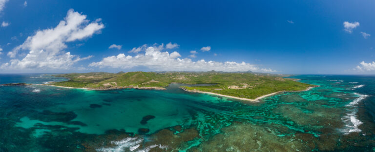 La côte Sud de la Martinique