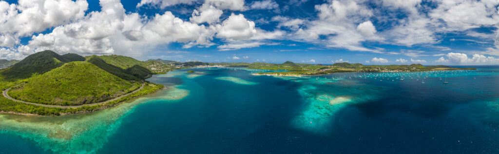 Marin Bay in Martinique